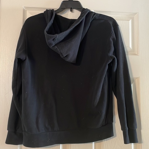 DC brand full zip black jacket with hood - Picture 4 of 4